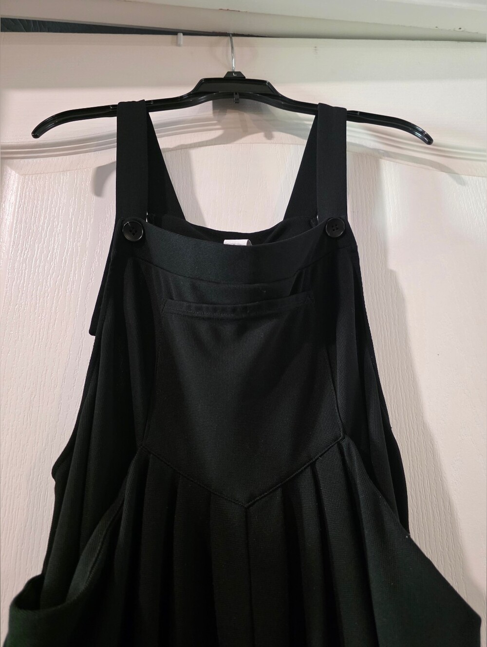 Halara Black Women's Overalls Jumpsuit - Casual Pocketed Suspenders - Picture 8 of 10